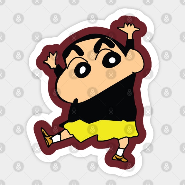 Shinchan Shinchan Sticker TeePublic